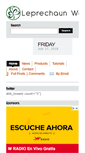 Mobile Screenshot of leprechaunworks.com